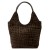 Damska torebka shopper Luka 26-013 Croco ze skóry naturalnej