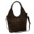 Damska torebka shopper Luka 26-013 Croco ze skóry naturalnej