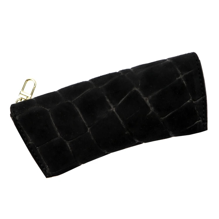 Skórzane etui na okulary CROCO Florence BRE-13