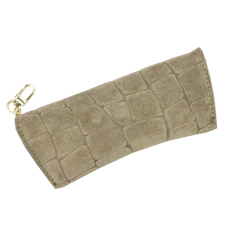 Skórzane etui na okulary CROCO Florence BRE-13