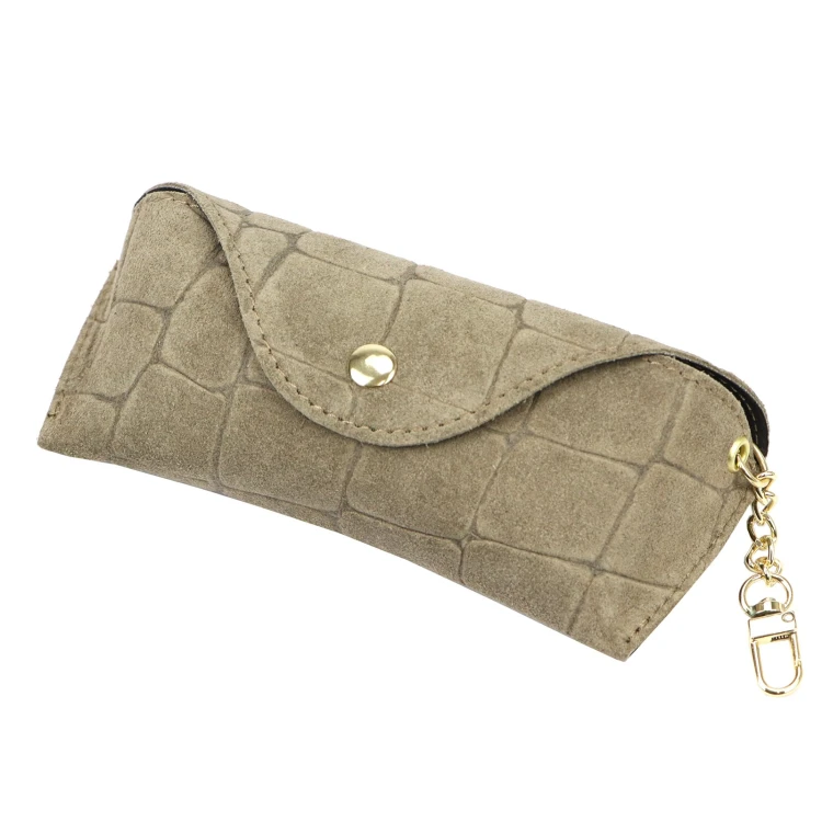Skórzane etui na okulary CROCO Florence BRE-13