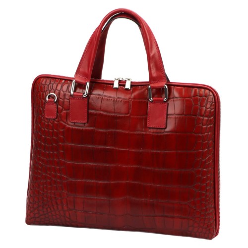 Camilla PREMIUM 10.777 CROCO — czerwony