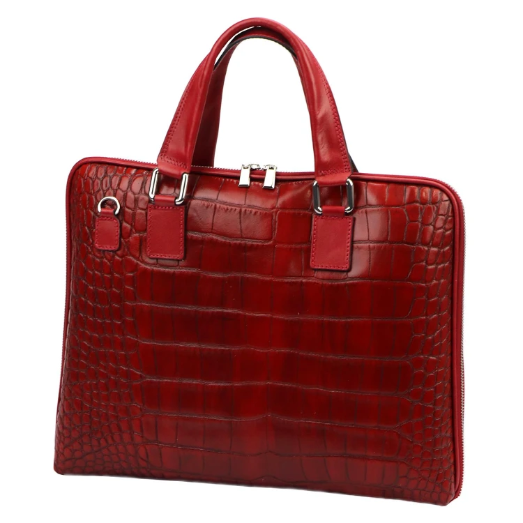 Camilla PREMIUM 10.777 CROCO — czerwony