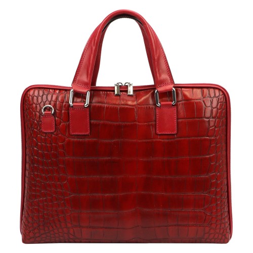 Camilla PREMIUM 10.777 CROCO — czerwony