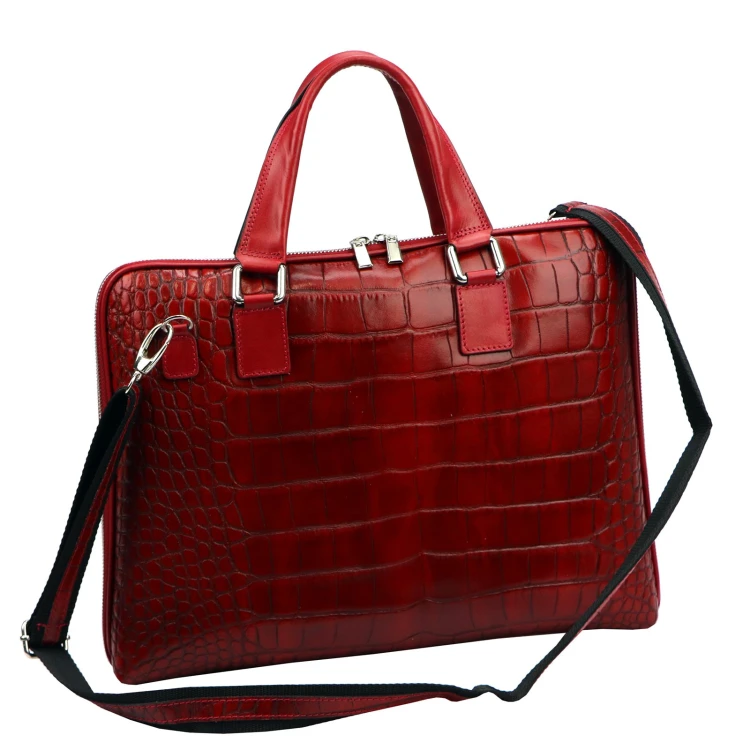 Camilla PREMIUM 10.777 CROCO — czerwony