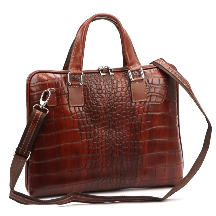 Camilla PREMIUM 10.777 CROCO — brązowy