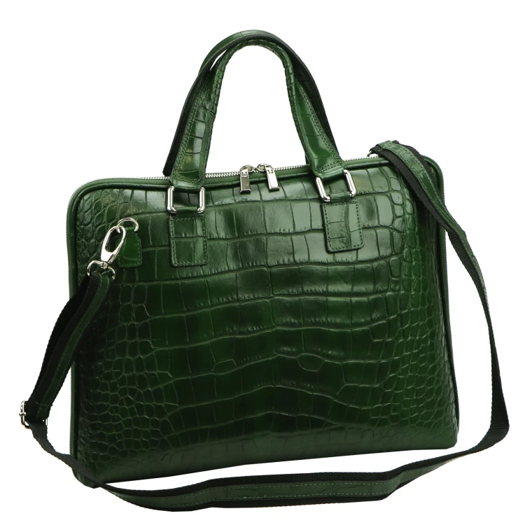 Camilla PREMIUM 10.777 CROCO — ciemny zielony