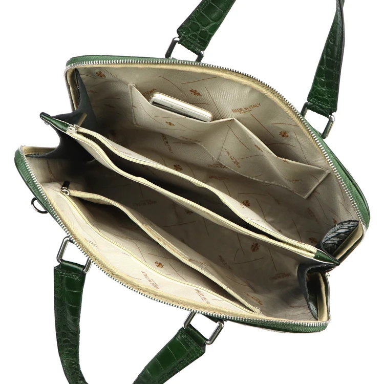 Camilla PREMIUM 10.777 CROCO — ciemny zielony