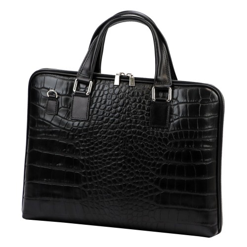 Camilla PREMIUM 10.777 CROCO — czarny