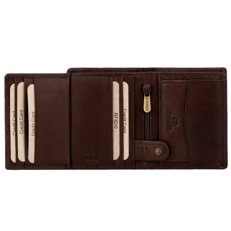 EL FORREST 728-22 RFID — ciemny brąz — zdjęcie 7