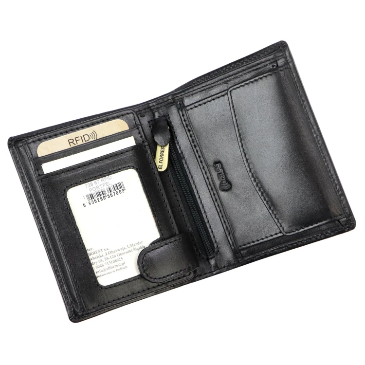 EL FORREST 728-67 RFID — czarny — zdjęcie 5