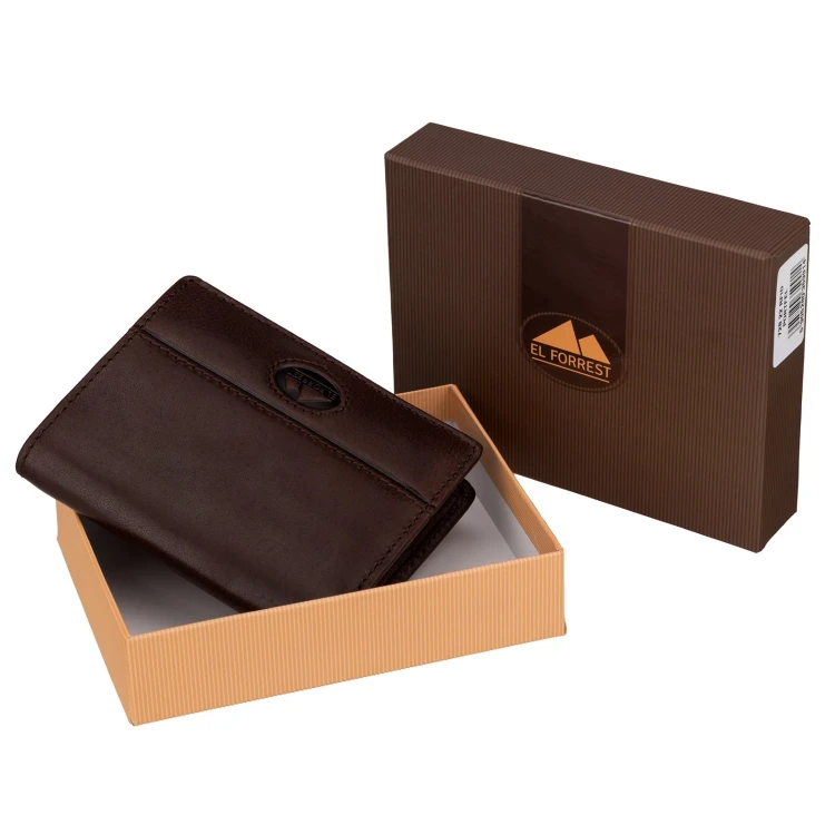 EL FORREST 728-22 RFID — ciemny brąz — zdjęcie 8