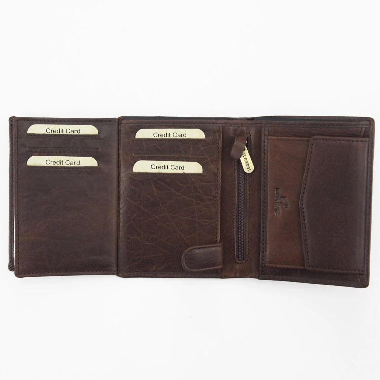 EL FORREST 859-22 RFID — ciemny brąz — zdjęcie 2