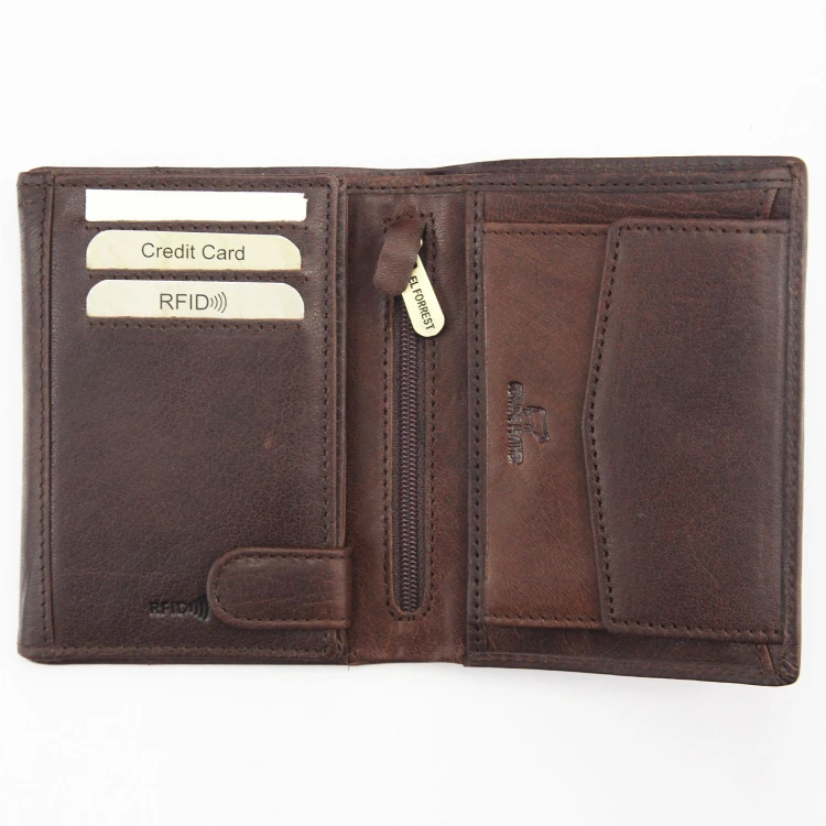 EL FORREST 859-22 RFID — ciemny brąz — zdjęcie 3