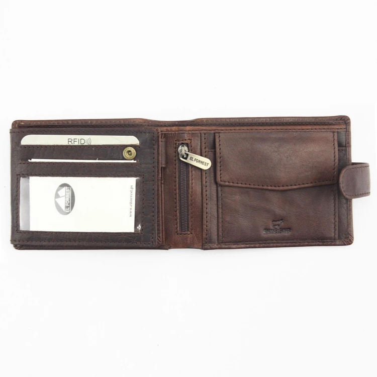 EL FORREST 892-22 RFID — ciemny brąz — zdjęcie 2