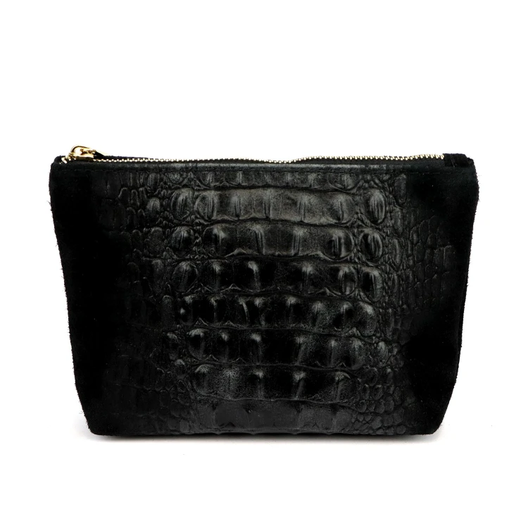Gregorio COSMETICS-005 CROCO — czarny — zdjęcie 4