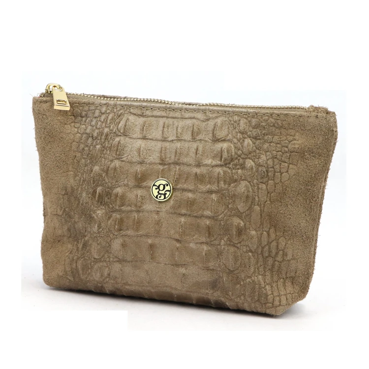 Gregorio COSMETICS-005 CROCO — taupe — zdjęcie 1