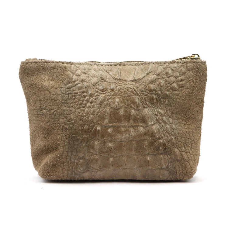 Gregorio COSMETICS-005 CROCO — taupe — zdjęcie 4