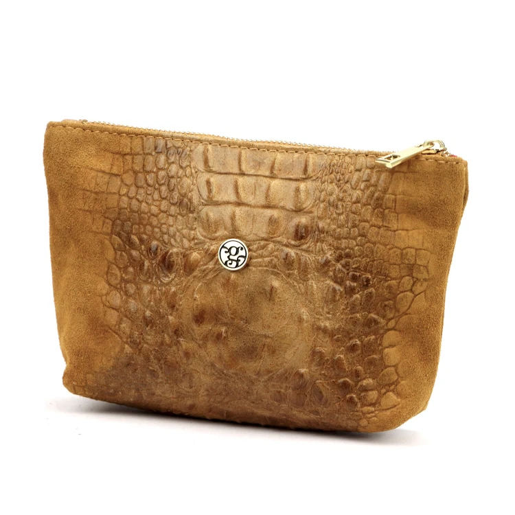 Gregorio COSMETICS-005 CROCO — camel-1 — zdjęcie 1