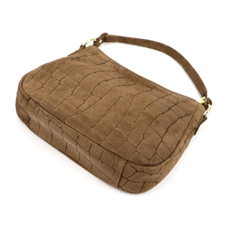 Luka 24-085 CROCO GOLD — mokka — zdjęcie 7