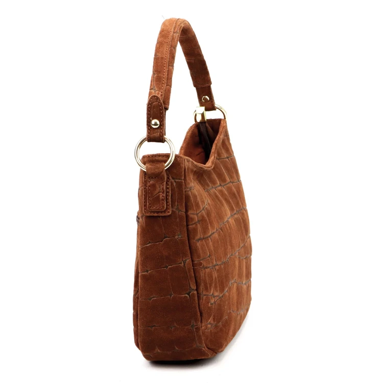 Luka 24-085 CROCO GOLD — brązowy — zdjęcie 3