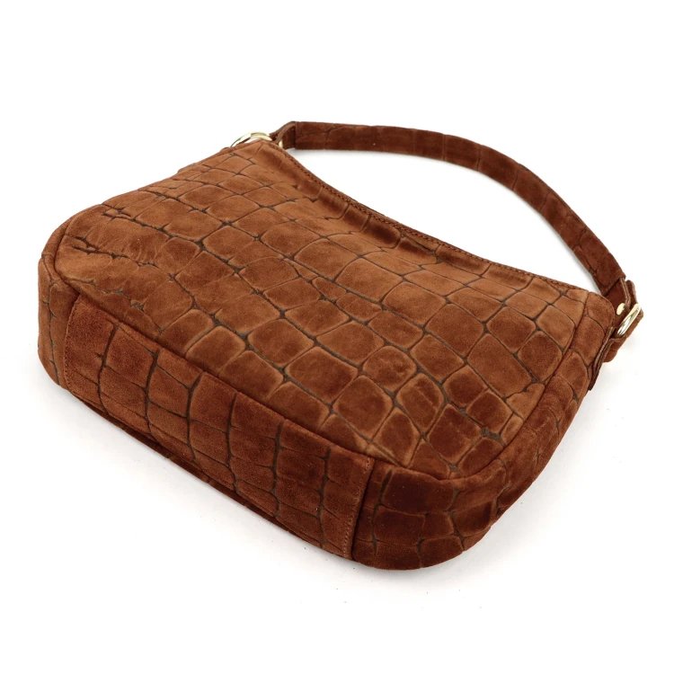 Luka 24-085 CROCO GOLD — brązowy — zdjęcie 7