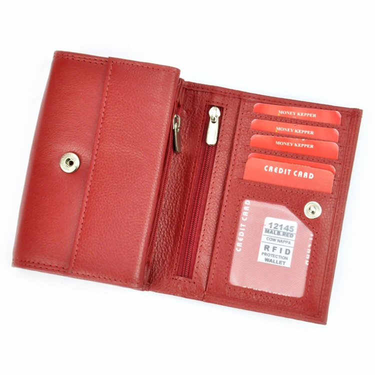 Money Kepper 12145 RFID — czerwony — zdjęcie 5