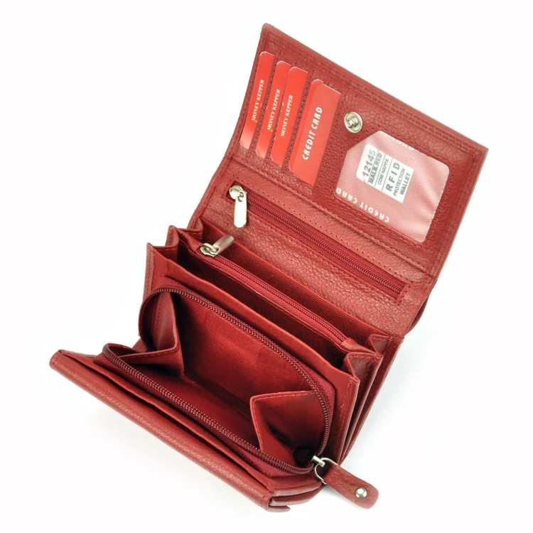 Money Kepper 12145 RFID — czerwony — zdjęcie 7