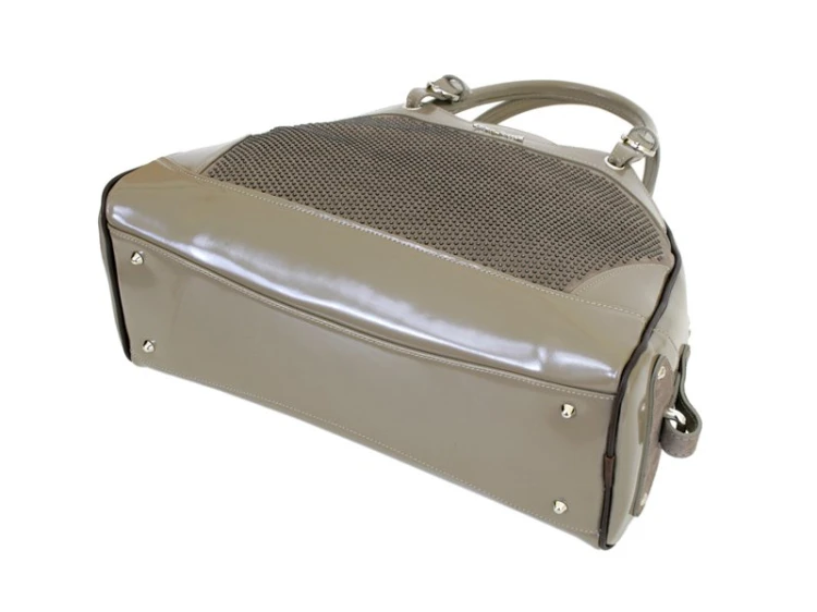 Damska torebka ze skóry naturalnej Gilda Tonelli 6365 PAD/CAMOSCIO