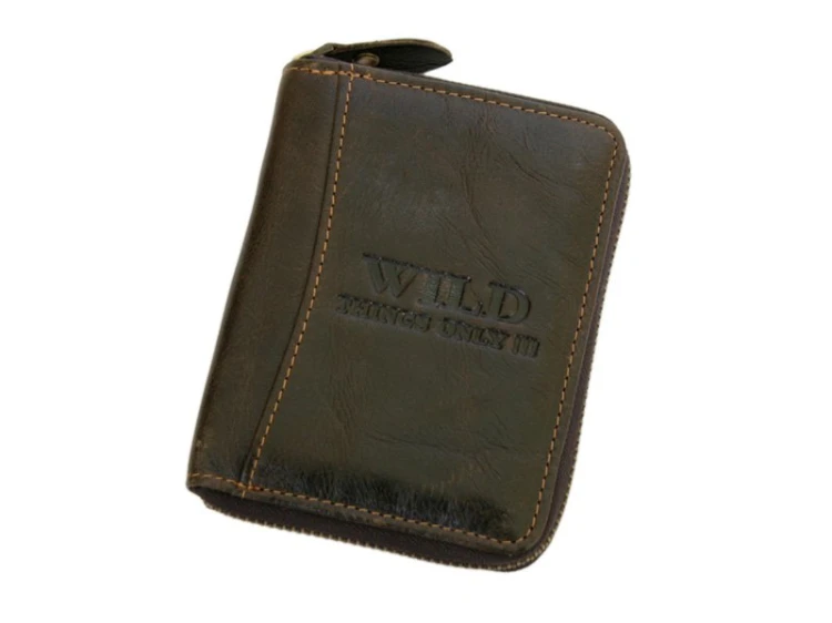 Skórzany męski portfel Wild Things Only 5508