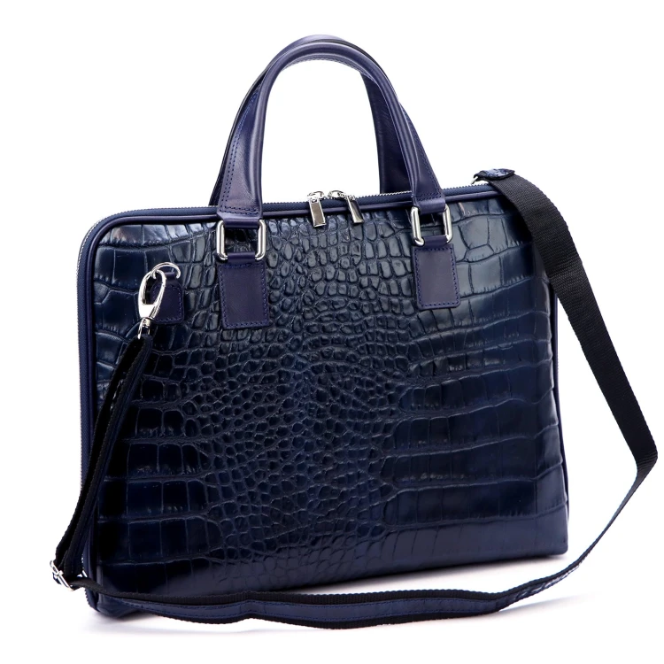 Skórzana damska teczka Camilla 777 CROCO