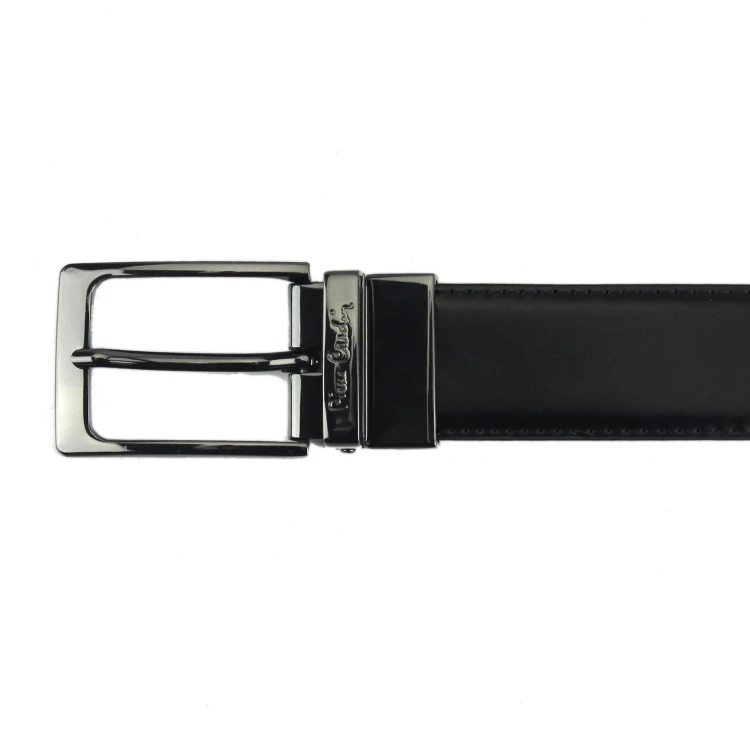 męski pasek z prawdziwej skóry Pierre Cardin FWJX5 DOUBLE