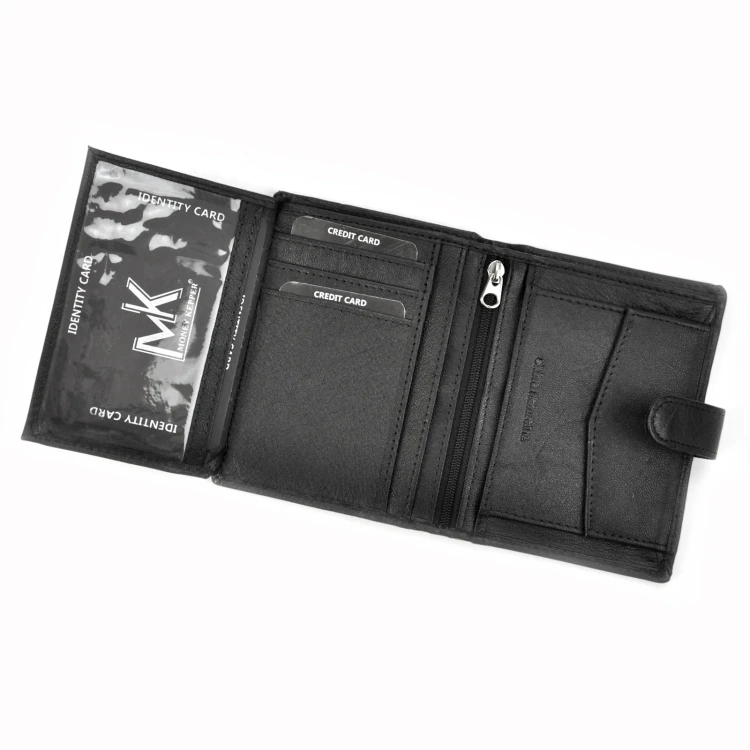 Skórzany męski portfel Money Kepper CC 5401B