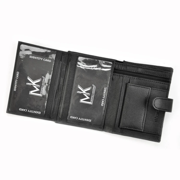 Skórzany męski portfel Money Kepper CC 5400B