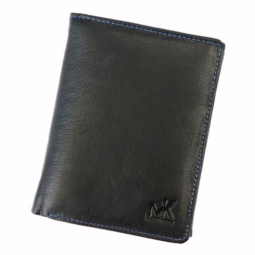 Norwegia, skórzany męski portfel Money Kepper SN5601 RFID