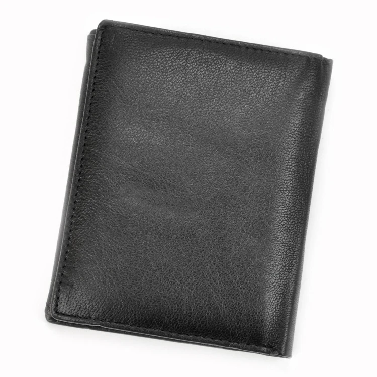Norwegia, skórzany męski portfel Money Kepper SN5601 RFID