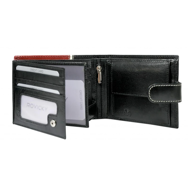 Rovicky 324L-RBA-D RFID — granatowy + czerwony