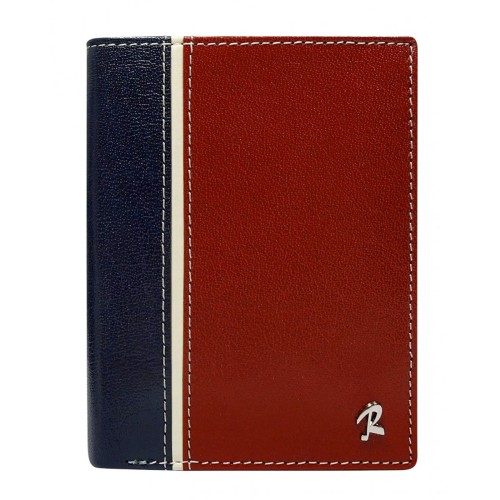Rovicky 326-RBA-D RFID — granatowy + czerwony