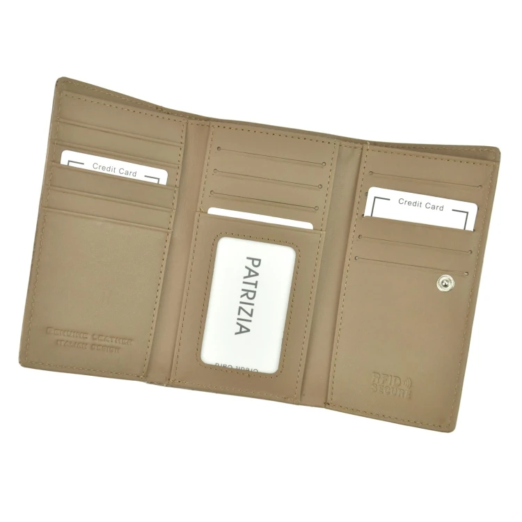 Skórzany damski portfel PATRIZIA FF-108 RFID