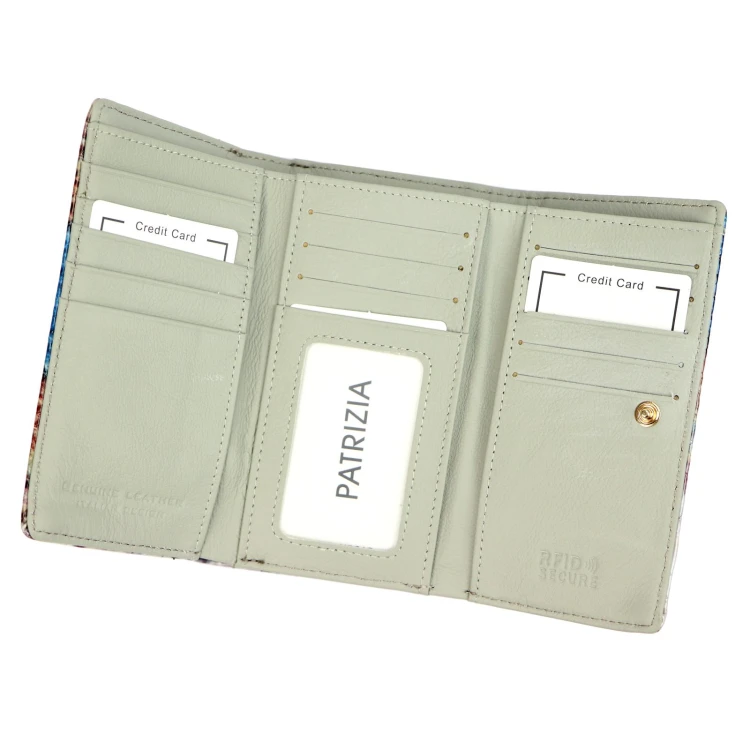 Skórzany damski portfel PATRIZIA FF-108 RFID