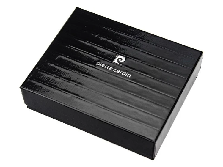 Pojemny Skórzany męski portfel Pierre Cardin RFID