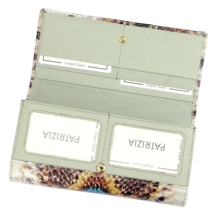 Skórzany damski portfel PATRIZIA VL-114 RFID