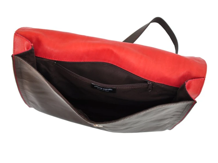 Damska torebka ze skóry naturalnej Pierre Cardin 1403 EDF4