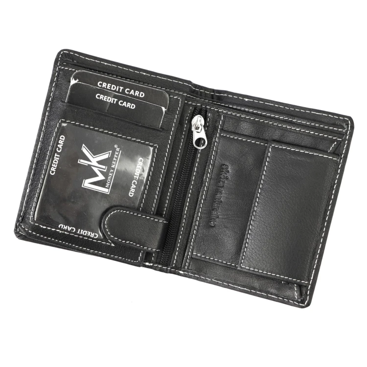 Skórzany męski portfel Money Kepper CC 5131