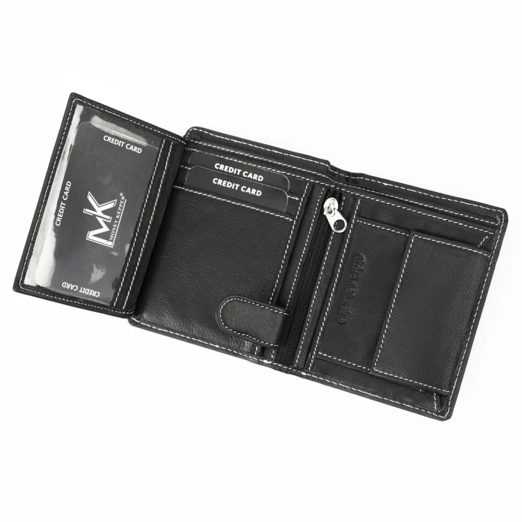 Skórzany męski portfel Money Kepper CC 5131