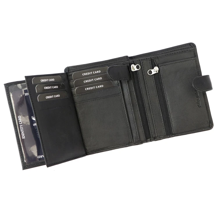 Skórzany męski portfel Money Kepper CC 5703B