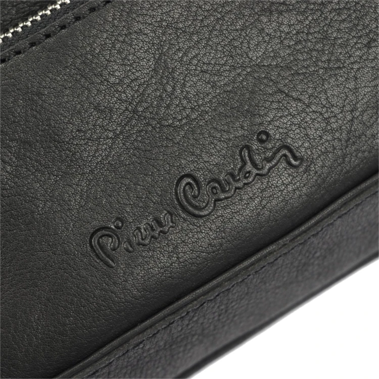Saszetka męska z naturalnej skóry Pierre Cardin YS12 28001