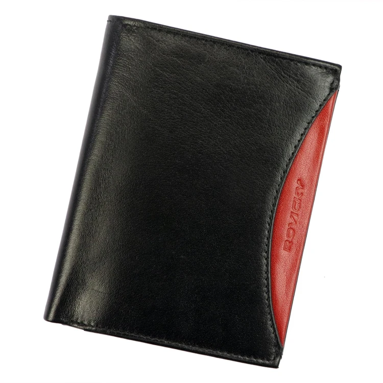 Rovicky 1537-03-BOR RFID — czarny + czerwony