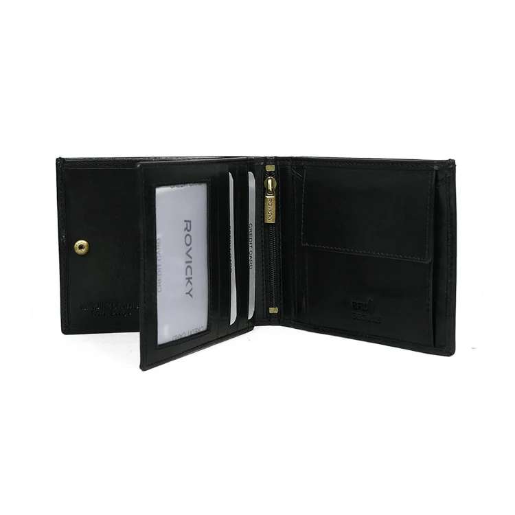 Rovicky N01-RVTP RFID — czarny + czerwony