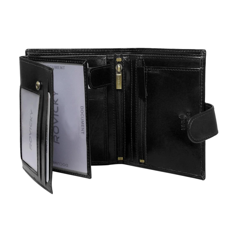 Rovicky N575L-RVTP RFID — czarny + czerwony